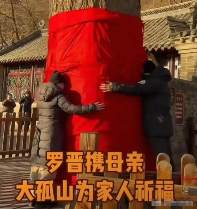 婚变传闻后，罗晋携任素汐与母亲去祈福，撕碎了唐嫣最后一丝体面