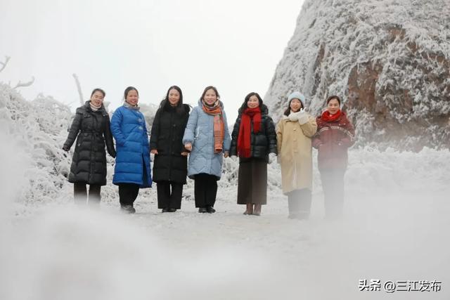 寒潮“炫技”成功！三江这地方浪漫值拉满