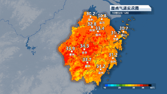 这是今天的西湖！热到破纪录！接下来可能直逼40℃…