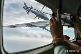 高清照片曝光，菲律宾故意使用慢速机，制造风险让直9拦截图片