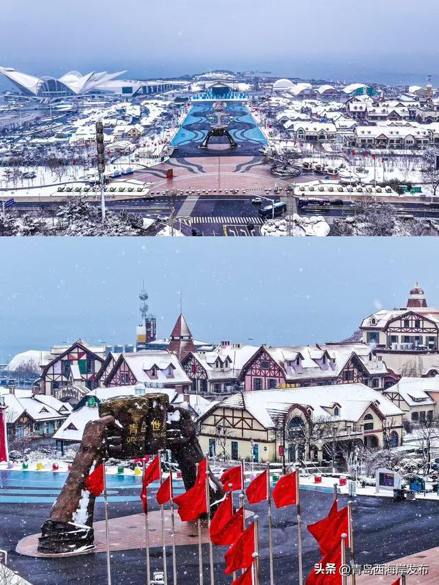 雪后西海岸，美成童话！