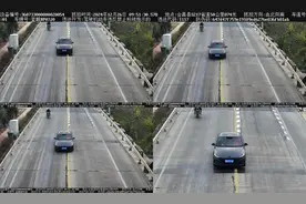 赣州一车主躲避摩托车压实线，交警大队：违法图片