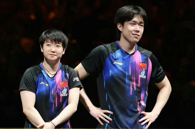 莎头组合夺得冠军 采访没想到大头这样评价孙颖莎：莎莎直呼很