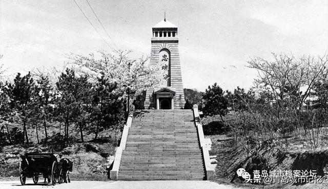 中山公园坐索道的这个地方，日寇曾在此建造大型“忠魂碑”