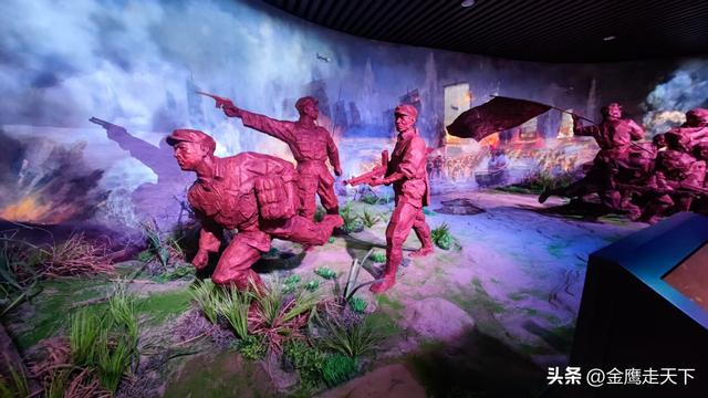 东北地区百家旅行商●媒体安徽全域旅游考察团走进 渡江战役纪念馆