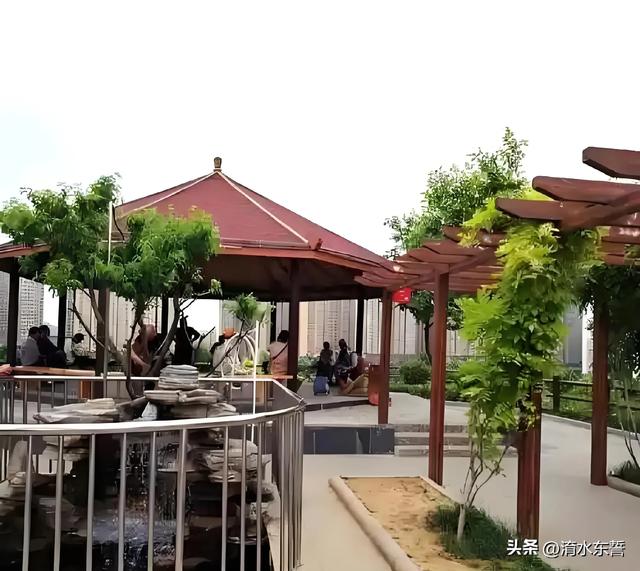 南阳申伯公园:落日熔金 秋叶簋鸣