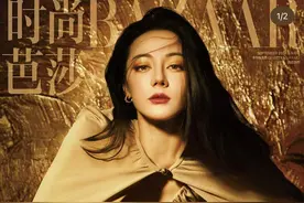 迪丽热巴：光影魔术师，侧颜杀穿越时空的时尚之旅！图片