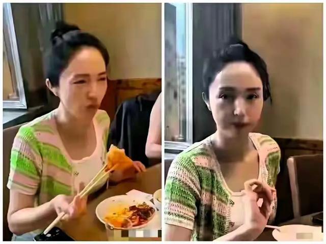 这不是当年千万人做梦都想娶的女神吗 怎么变成这样了 岁月不饶人啊