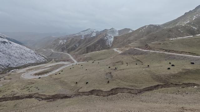 摩旅长征路（陕甘宁）（04）过岷县，翻过一座无名雪山，到达漳县