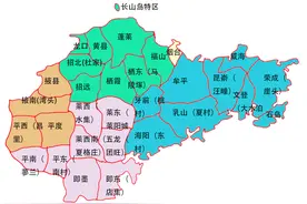建国后山东省烟台、威海地区行政区划变迁图片