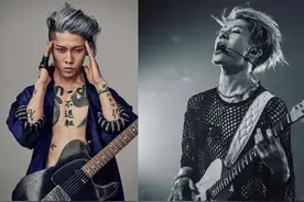 《披荆斩棘4》他真的来了！日本“视觉系”摇滚大佬、吉他武士！图片