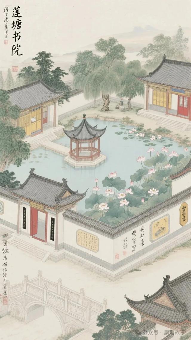明代延津十六景之AI复原图