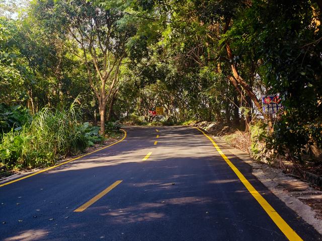 塘朗山郊野公园[绿平二路入口]骑行爬坡好地方