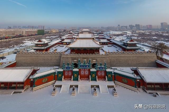 山西大同爆火，就因为冰雪加古建。