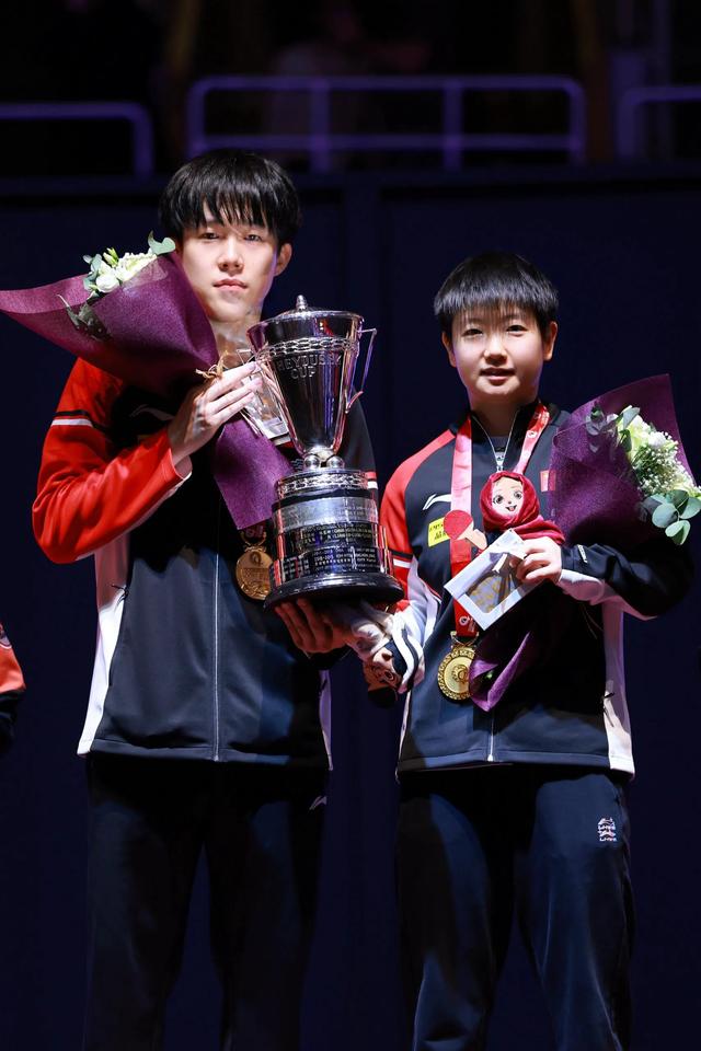 确定了！孙颖莎王楚钦将一同参加北京大满贯抽签仪式 咪咕千万别崩