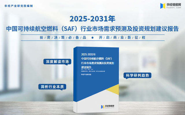 2025年中国可持续性航空燃料行业分类、产业链及下游应用分析