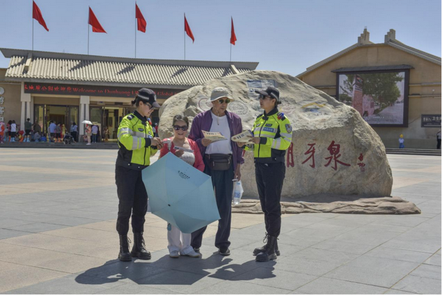 阳光下的守护 | 守护“诗与远方”！酒泉公安这些巧思上大分