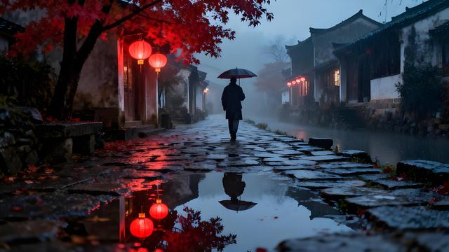 丹枫醉染千嶂赤，溪山岁稔入画来 —— 浙江宁波四明山秋韵漫笔