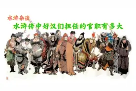 水浒传官职详解，教头、提辖、制使这些都是多大官，梁山谁官最大图片