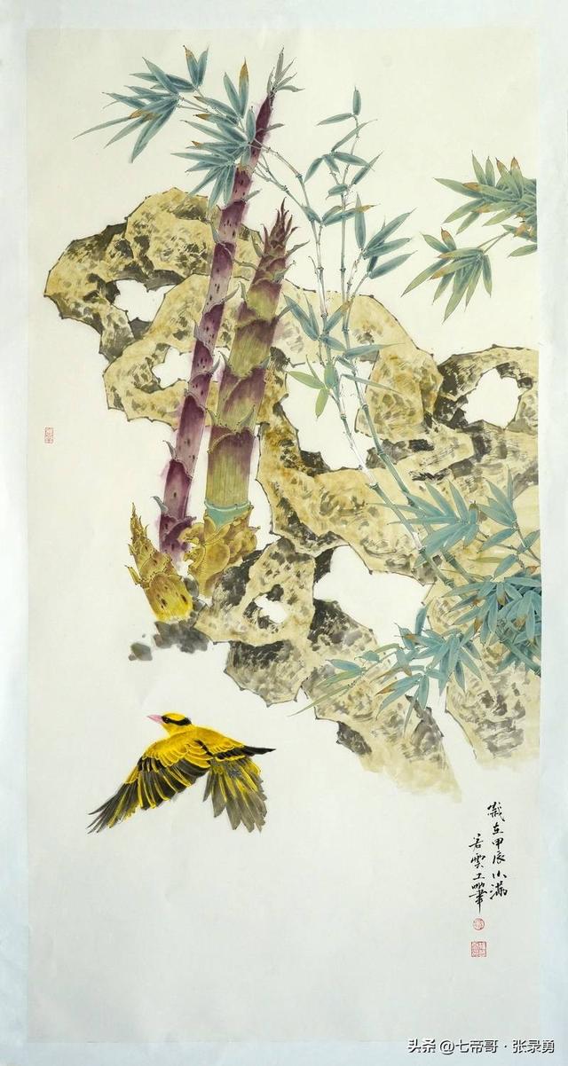 荣宝斋重磅推出杨若云大金袍画册——工笔花鸟藏尽自然灵秀