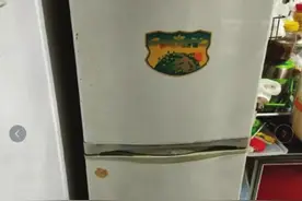 男子晒“27岁”旧冰箱被厂家赠新冰箱图片