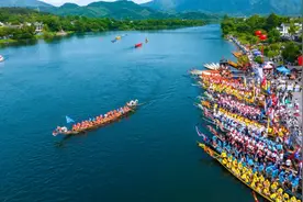 桃花潭上，有“龙”在“舞”！图片