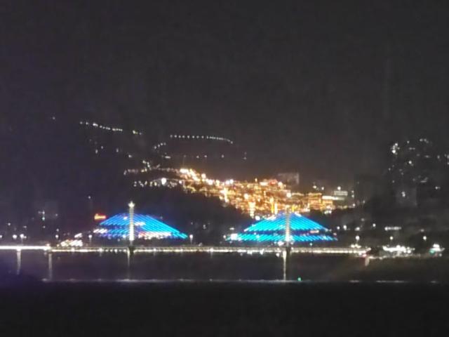 万州会战友（38军113师337团），夜游万州三峡平湖