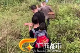 广西一家人上山祭祖，忙活一小时发现搞错了，翻看照片去年也拜错图片