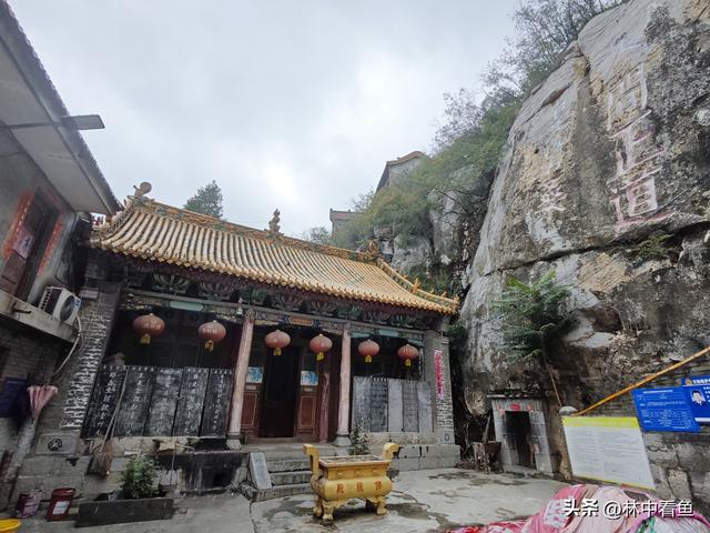 安阳许家沟二龙山，一座建在峭壁上的宫殿，布局精妙，别有洞天
