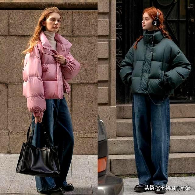 入冬第一件羽绒服，短一点更时髦