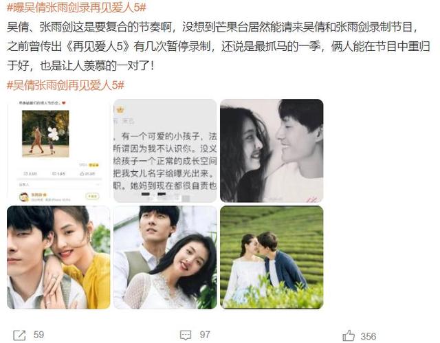 《再见爱人5》比第四季还抓马？录制中多次暂停，吴倩真来吗？