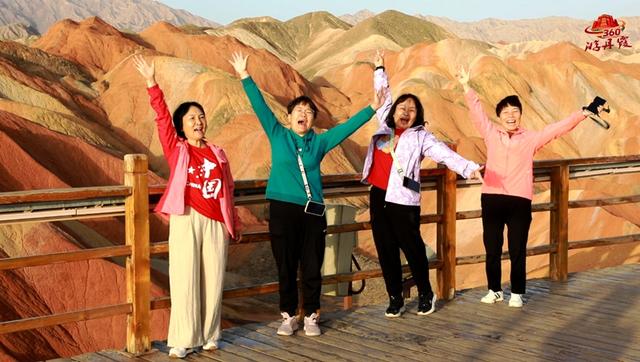 【360°游丹霞】张掖七彩丹霞景区：旅游发展绘就绚丽画卷#厚道甘肃##祁连山下是我家#