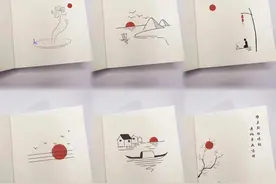 古风意境创意简笔画图片