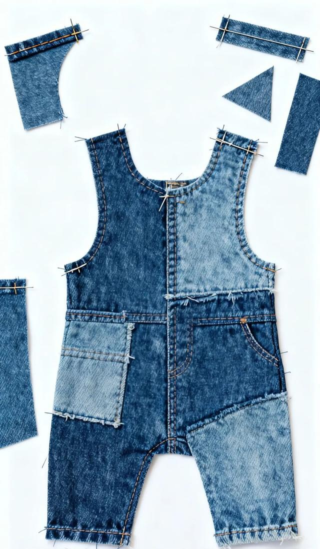 旧牛仔爆改国风小老鼠！一针一线绣出治愈感