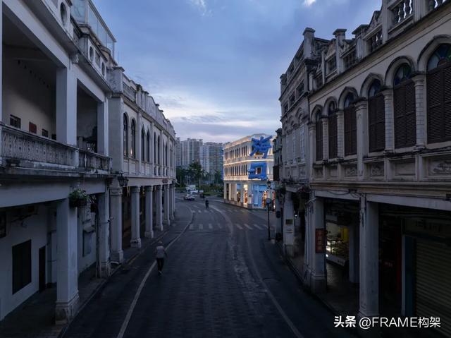 Frame首发丨永创设计：百年骑楼开启文旅新篇，海边宽宽海口旗舰