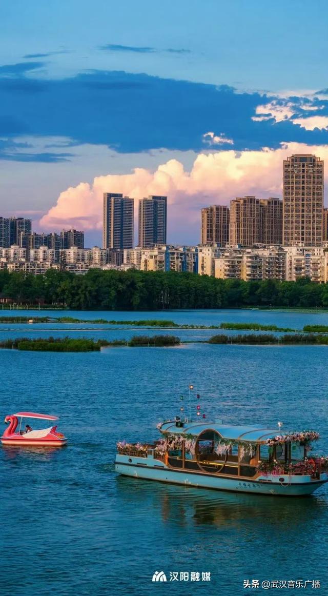 新玩法！武汉墨水湖龙阳湖开通游船夜游