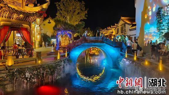 湖北云梦祥云湾：光影里的夏夜狂欢
