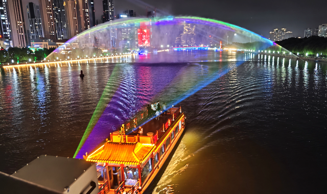 太美啦！副中心国庆夜景璀璨上新！开启特色灯光秀——