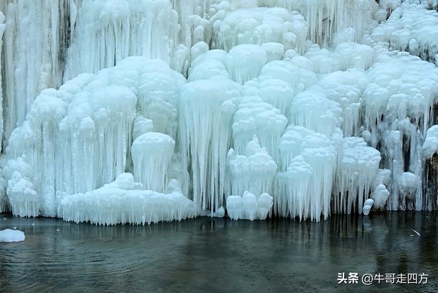 虎峪冰瀑：山谷里的冬日秘境、现实版的冰雪奇缘