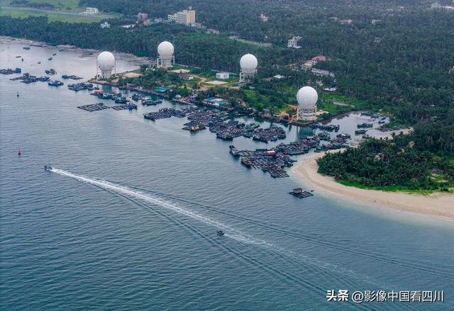 海南文昌：清澜海湾日出美景如画