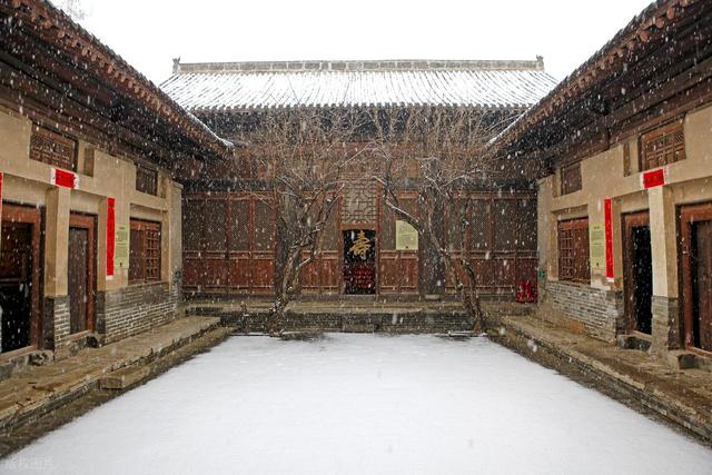 山西襄汾高清雪景大图