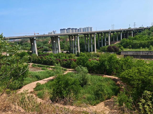 陕西三原西郊水库印象