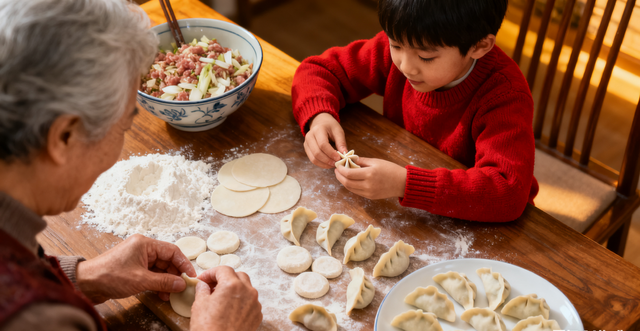 冬至大如年：一炷香敬先祖，一碗饺暖团圆