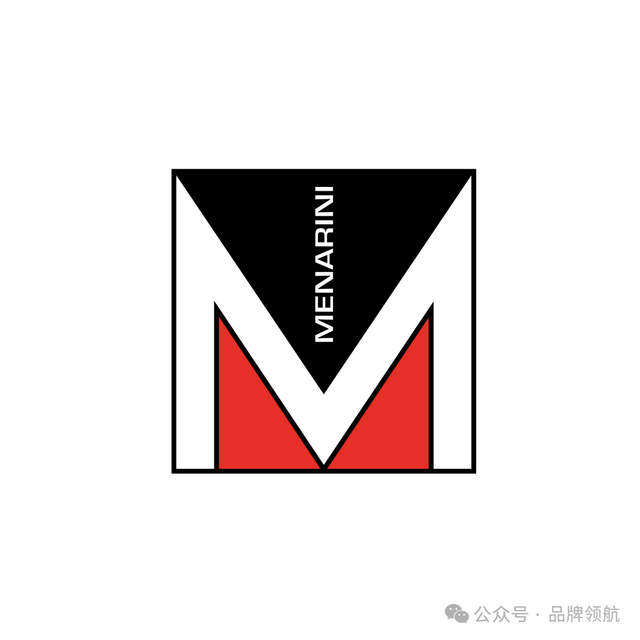 字母M图形创意logo，M的识别在26个字母中排第四