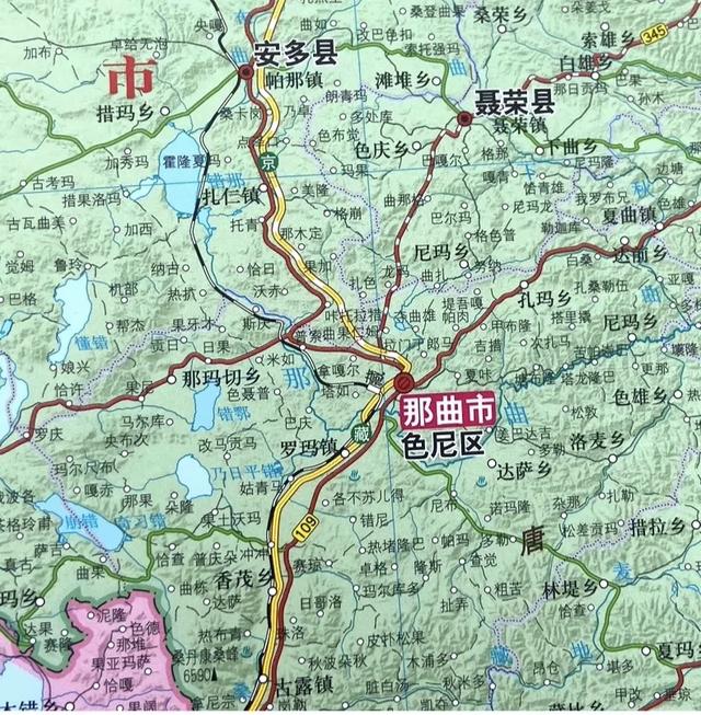 西藏6个地级市,那曲海拔高,林芝和昌都像南方,拉萨第一大城市