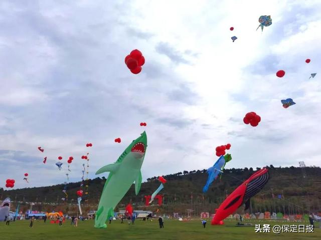 京津冀风筝艺术节在涞源县启幕