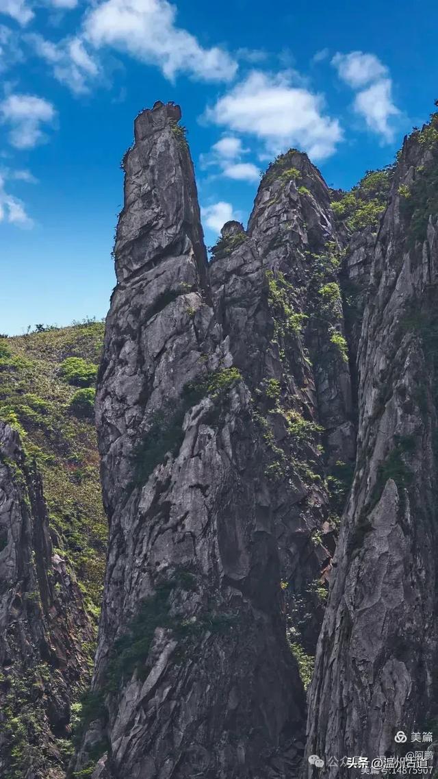 雁荡山百岗尖显胜门穿越,这条风光绝美的经典徒步线路你可去过