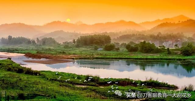 魅力麻城：麻城两大水系八大支流，阎家河最长，木子店河最宽