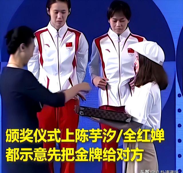 全红蝉退赛后，陈芋汐连拿3金，赛后采访看出格局 周继红说对了