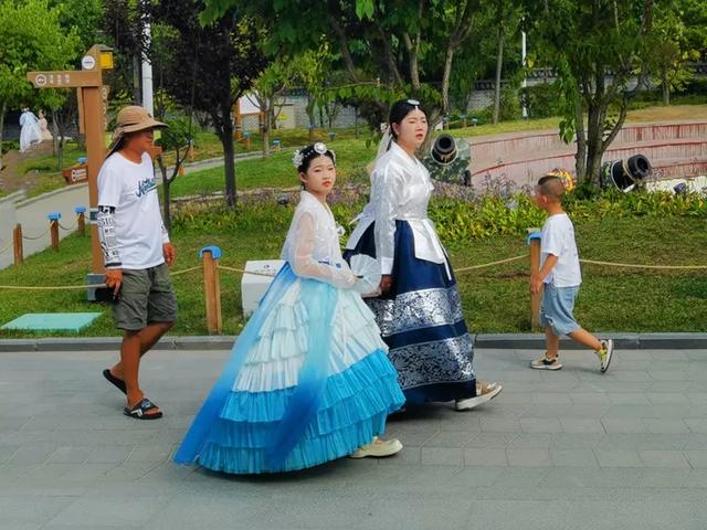 延吉市的中国朝鲜族民俗园